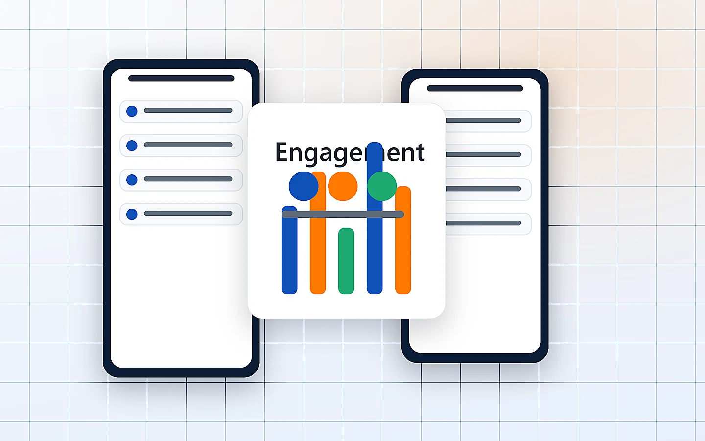 Premium social media optimization engagement mockup