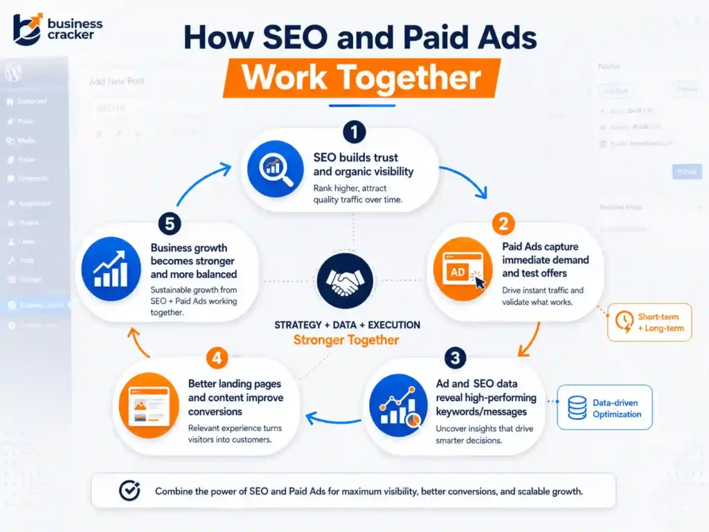 How SEO and paid ads work together for business growth