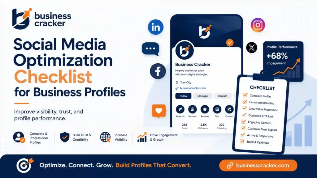 Social Media Optimization Checklist for Business Profiles