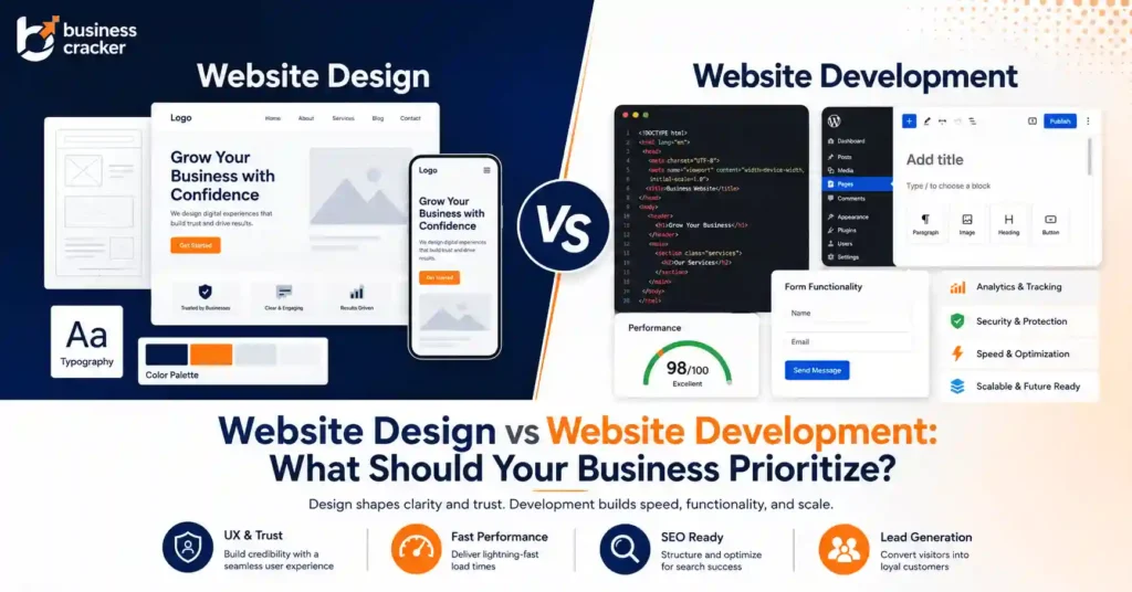 Website Design vs Website Development
