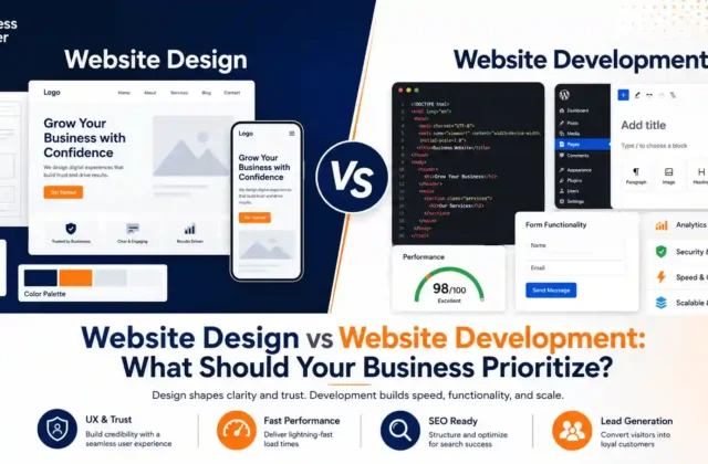 Website Design vs Website Development